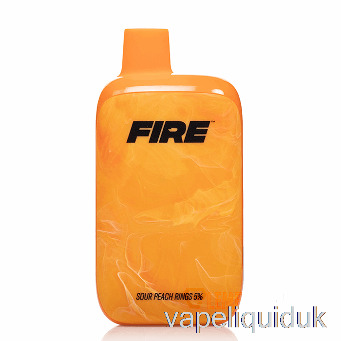 FIRE Boost 12000 Disposable Sour Peach Rings Vape Liquid